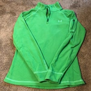 Like green under armor quarter zip fleece